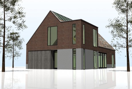 Ontwerp nieuwbouw woonhuis, alkmaar