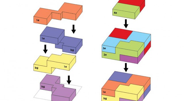 Plattegrond appartementen Weerd 1)a