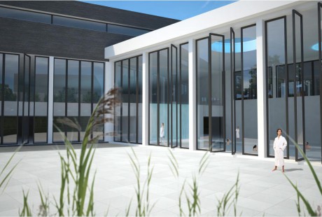 Ontwerpen wellnesscentrum six sense duiven