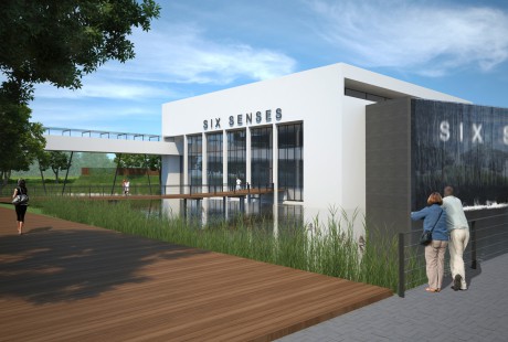 Ontwerpen wellnesscentrum six sense duiven