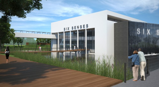 Ontwerpen wellnesscentrum six sense duiven