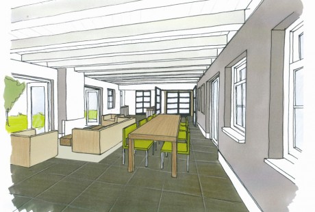 Ontwerp boerderij heerhugowaard-woonkamer
