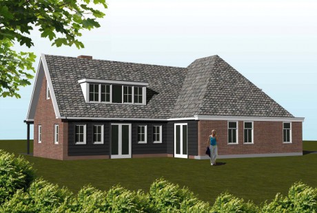 Ontwerp uitbreiding boerderij heerhugowaard