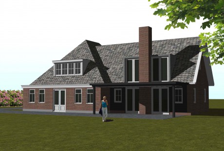 Ontwerp verbouwing boerderij heerhugowaard