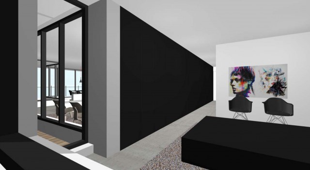 design interieur penthouse, ontwerp , architect, 3d, fraai, modern, minimalistisch