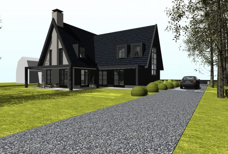 Vrijstaand, modern, woonhuis, woning, villa, amsterdam, aalsmeer, alkmaar, noord holland, ontwerp, architect,