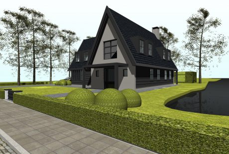 Vrijstaand, modern, woonhuis, woning, villa, amsterdam, aalsmeer, alkmaar, noord holland, ontwerp, architect,