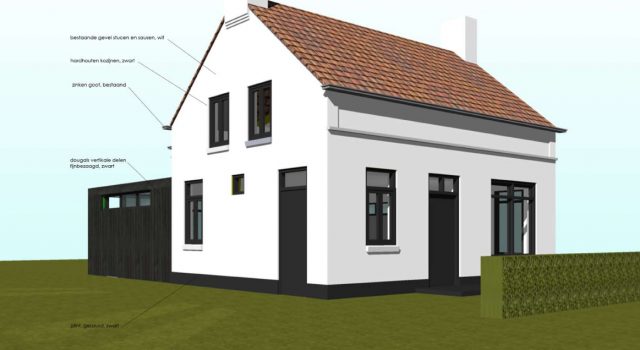 Uitbreiding een verbouwing woning, Schoorl