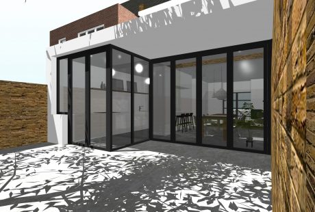 ontwerp verbouwing uitbreiding bouwtekening
