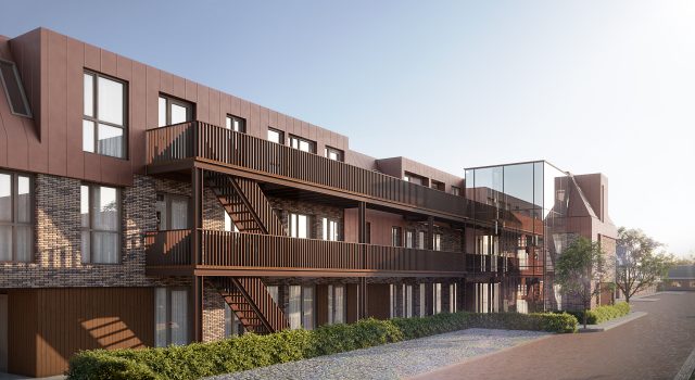 Herbestemming bedrijfsgebouw naar 15 appartementen &#8216;De Ambacht&#8217;, Heiloo