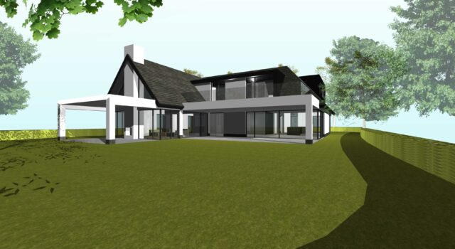 Nieuwbouw duurzame moderne villa, schagen