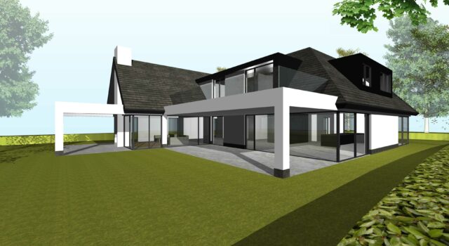 Nieuwbouw duurzame moderne villa, schagen