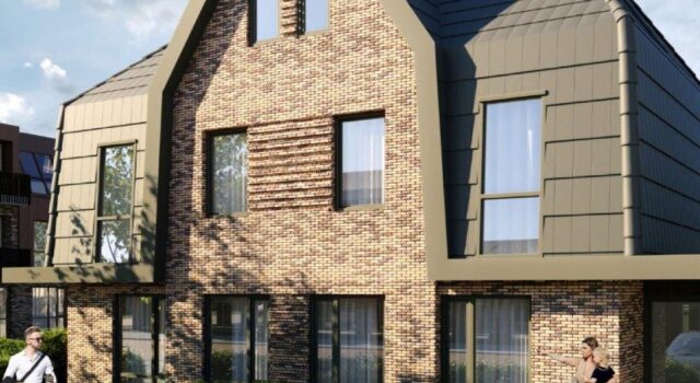 Herbestemming bedrijfsgebouw naar 4 twee-onder-een-kapwoningen &#8216;de Dubbele Ambacht&#8217;, Heiloo